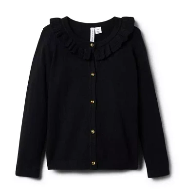 The Ruffle Collar Cardigan