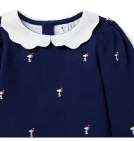 PEANUTS™  Snoopy Santa Collar Sweatshirt