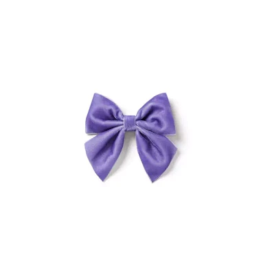 Velvet Bow Barrette