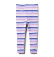 Striped Ribbed Legging