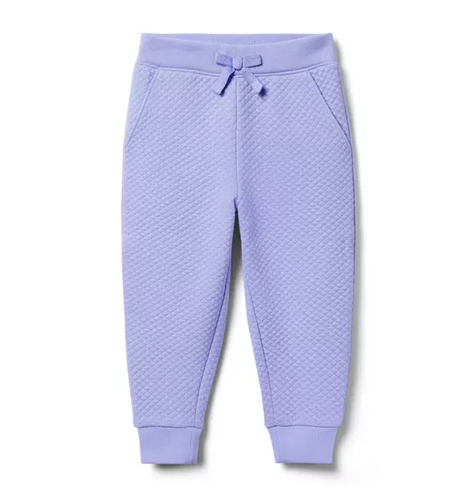 Quilted Jacquard Jogger