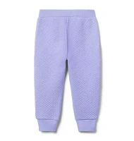 Quilted Jacquard Jogger