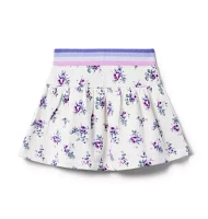 Floral Fleece Skirt