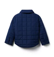 Quilted Sherpa Lined Jacket