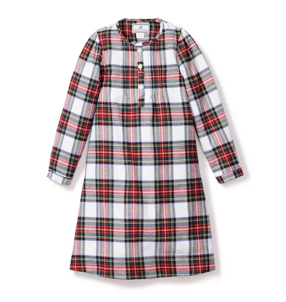 Petite Plume Balmoral Tartan Beatrice Nightgown