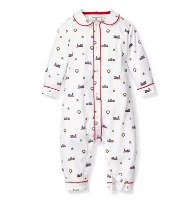 Petite Plume Baby Arctic Express Cambridge Pajama Romper