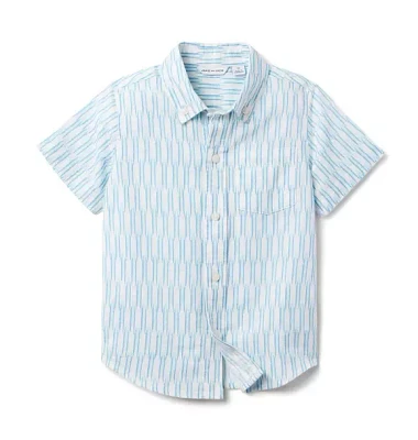 Ikat Linen-Cotton Shirt