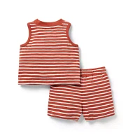 Baby Striped Matching Set