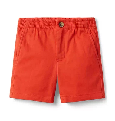 The Twill Pull-On Short