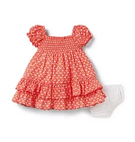 The Abigail Smocked Baby Dress