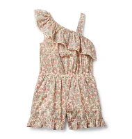 Ditsy Floral Ruffle Romper