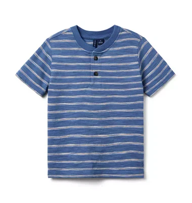 The Striped Slub Henley