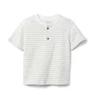 The Striped Slub Henley