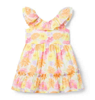 Floral Ruffle Dress