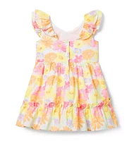 Floral Ruffle Dress