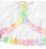 Baby Rainbow Eyelet Matching Set