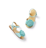 Woven Flower Sandal