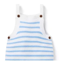 Baby Striped Sweater Overall