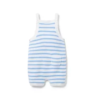 Baby Striped Sweater Overall