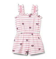 Disney Minnie Mouse Striped Romper