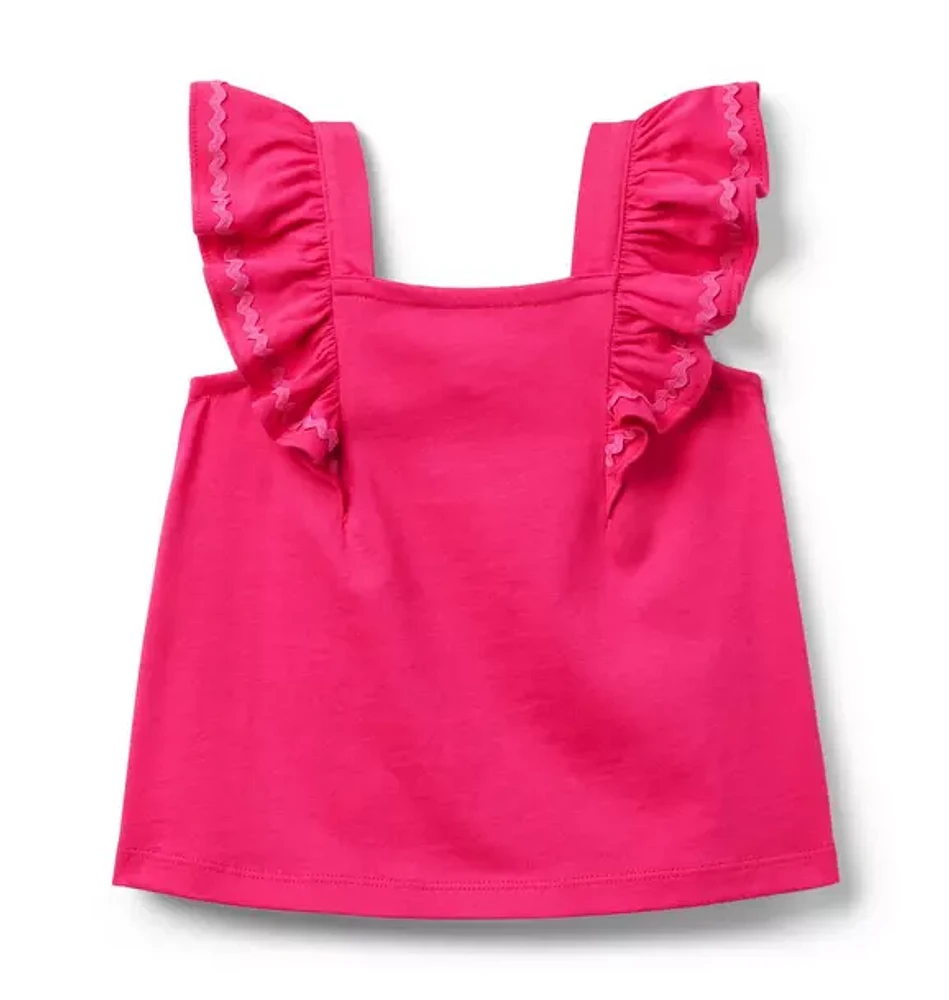 Ruffle Ric Rac Top