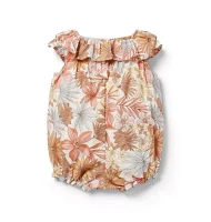 Baby Floral Ruffle Romper