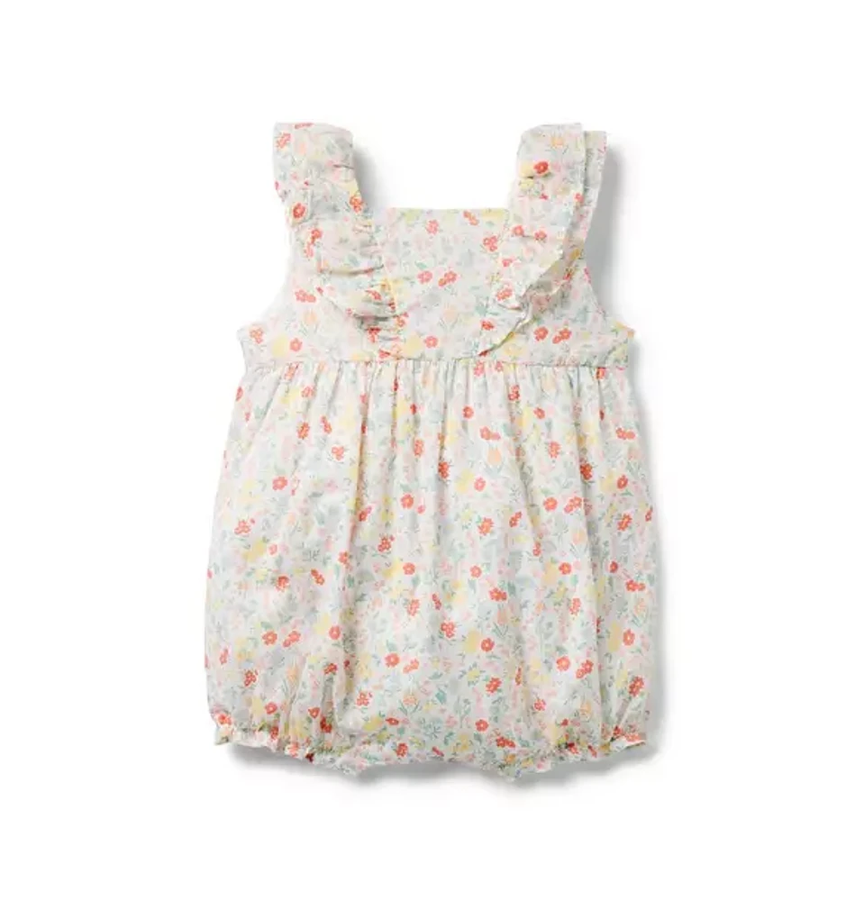 Baby Ditsy Floral Ruffle Romper