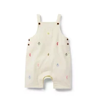 Baby Embroidered Sea Friends Overall