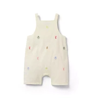 Baby Embroidered Sea Friends Overall