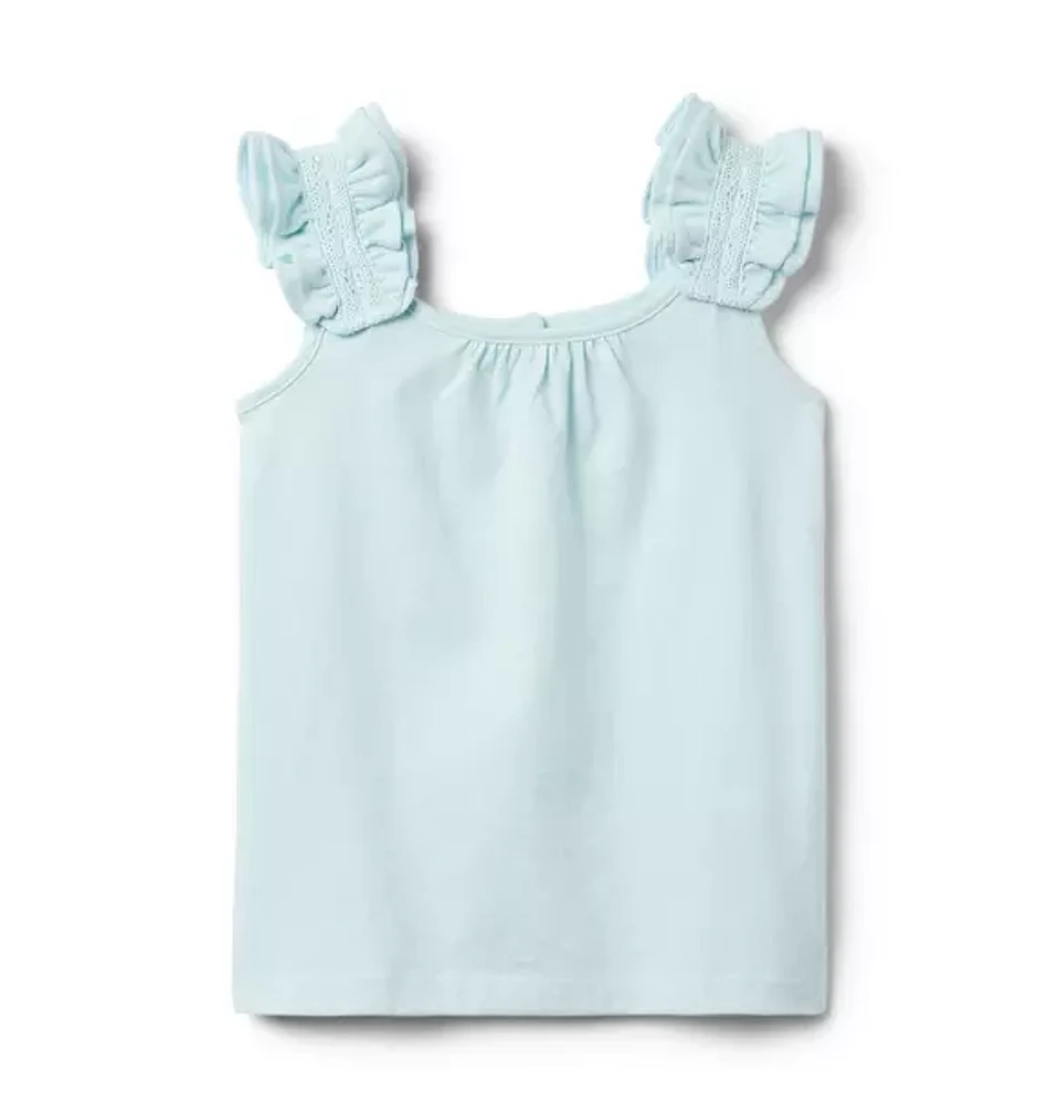 Ruffle Strap Top