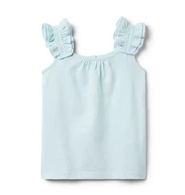 Ruffle Strap Top