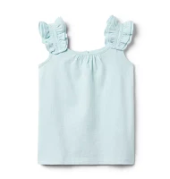 Ruffle Strap Top