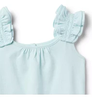 Ruffle Strap Top