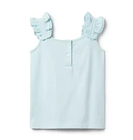 Ruffle Strap Top