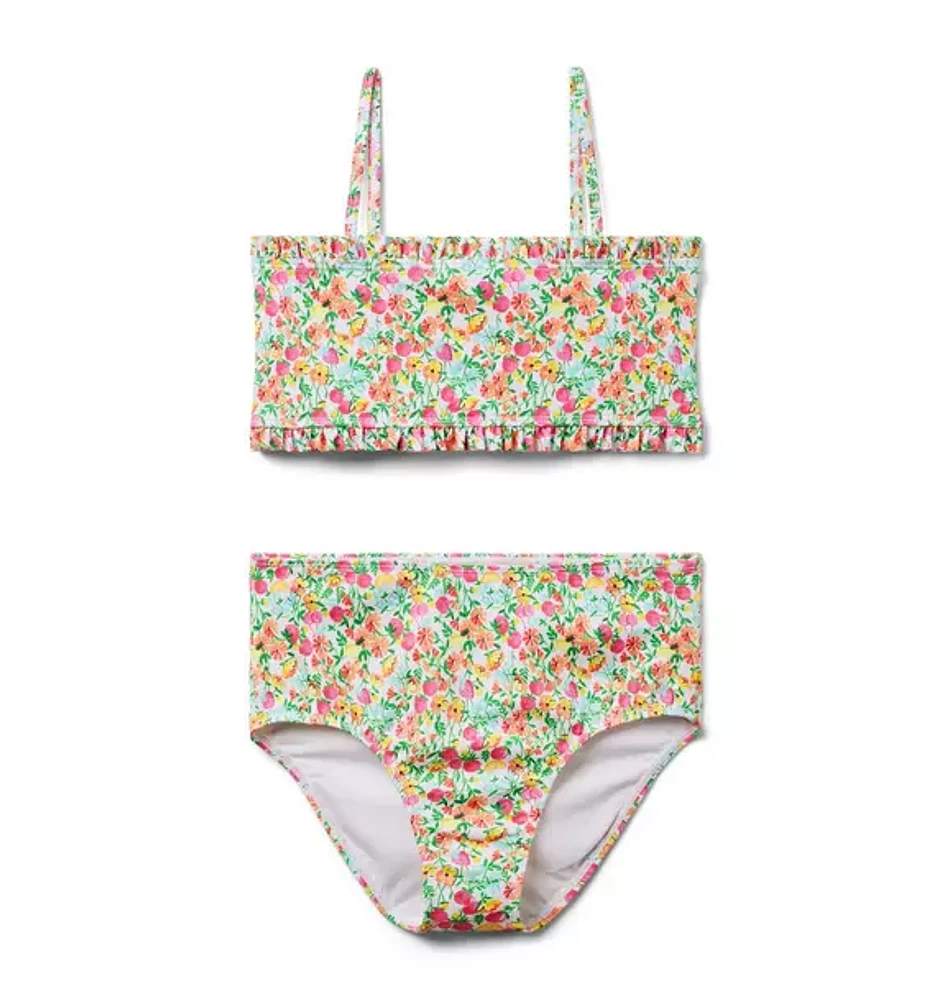 Recycled Ditsy Floral 2-Piece Swimsuit