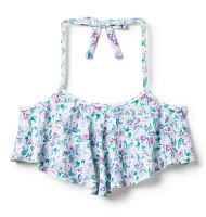 Recycled Floral Halter 2-Piece Swimsuit