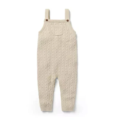 Baby Cable Knit Overall