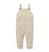 Baby Cable Knit Overall