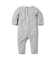 Baby Collared Sweater One-Piece