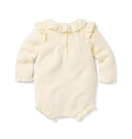 Baby Ruffle Collar One-Piece