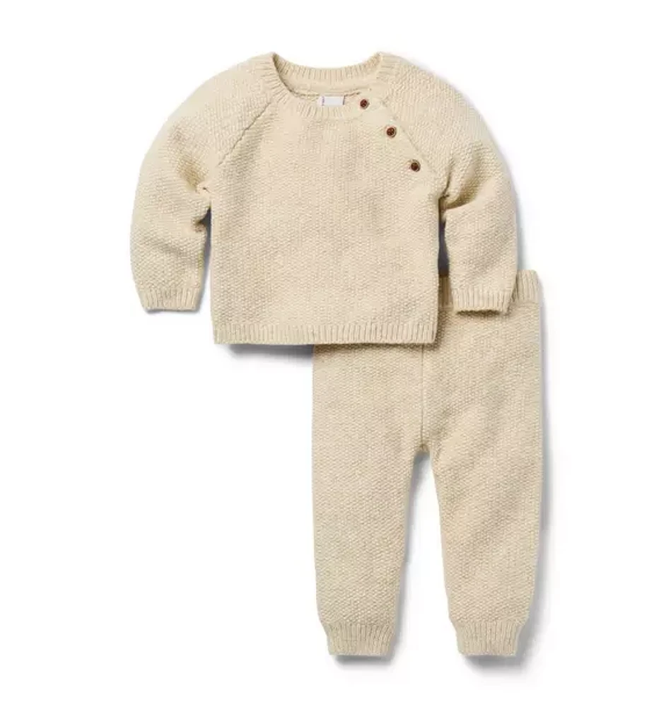 Baby Textured Matching Set