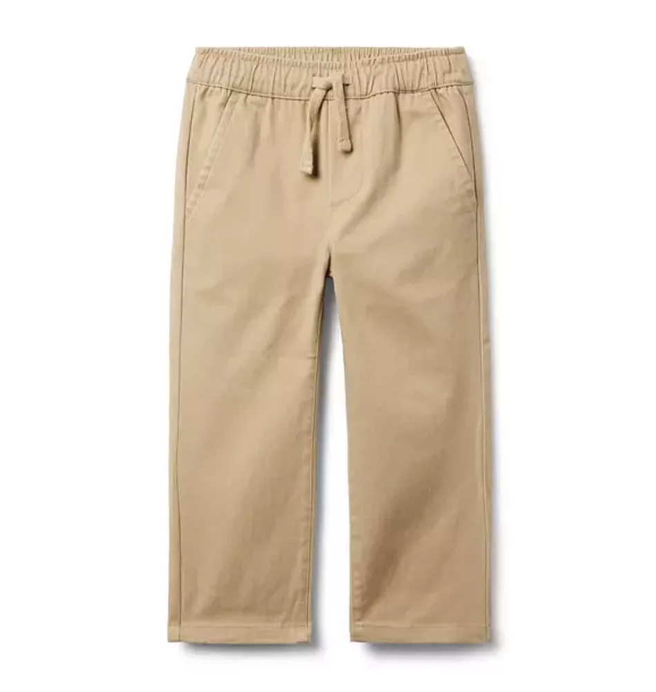 The Twill Pull-On Pant