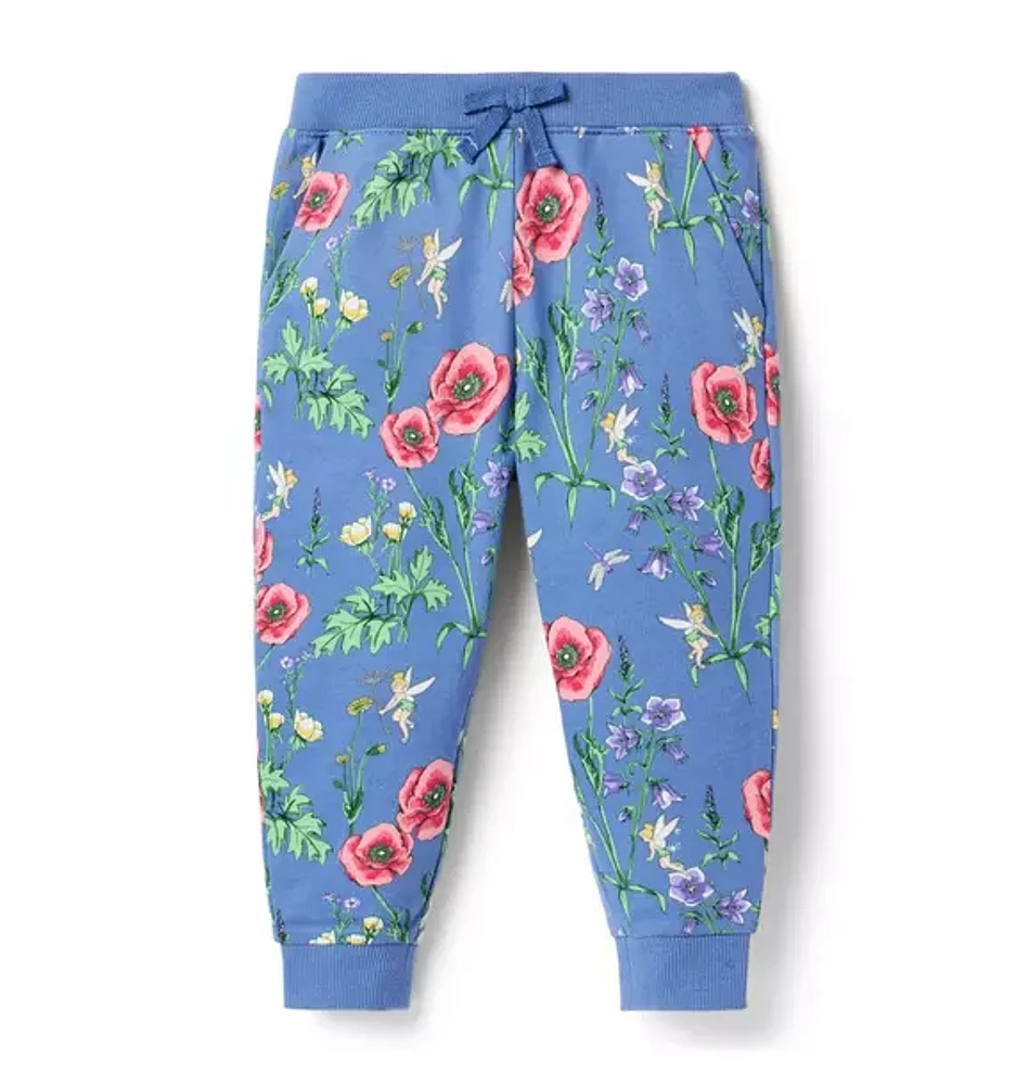 Disney Tinker Bell Floral Jogger