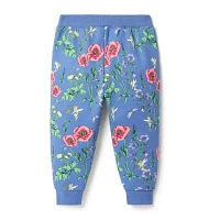 Disney Tinker Bell Floral Jogger