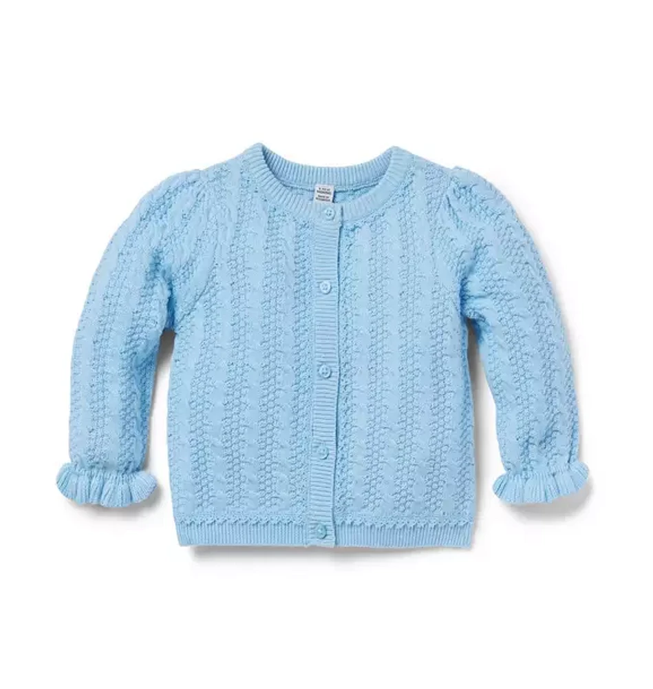 Baby Cable Knit Cardigan