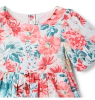 Floral Puff Sleeve Dress