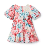 Floral Puff Sleeve Dress