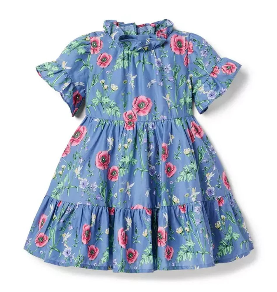 Disney Tinker Bell Floral Dress