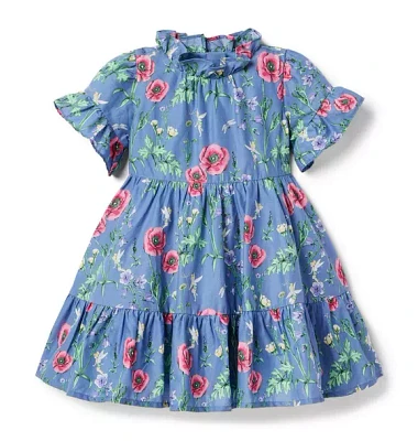 Disney Tinker Bell Floral Dress