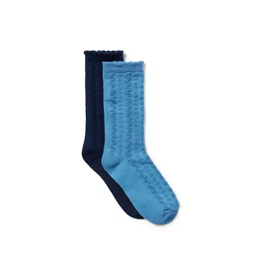 Pointelle Sock 2-Pack